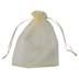 BG217 Large Ivory Organza Gift Bag