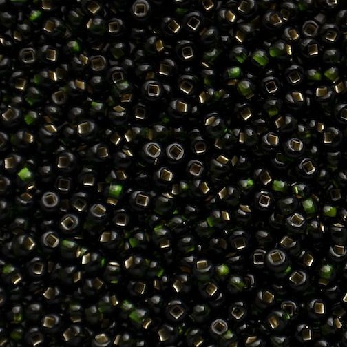 RC655 SL Dark Olive Size 10 Seed Beads