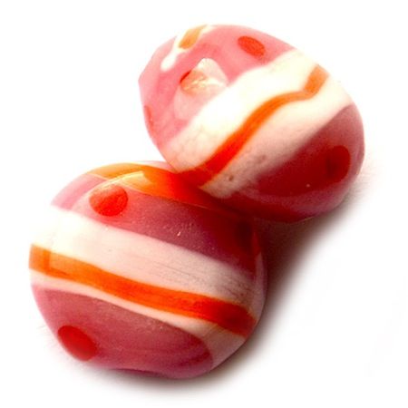 GL3936 15mm Pink Stripe Disc