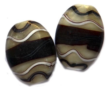 GL3952 25x18mm Grey Waverley Oval