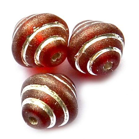 GL2926 Cherry Red Bicone Spinning Top