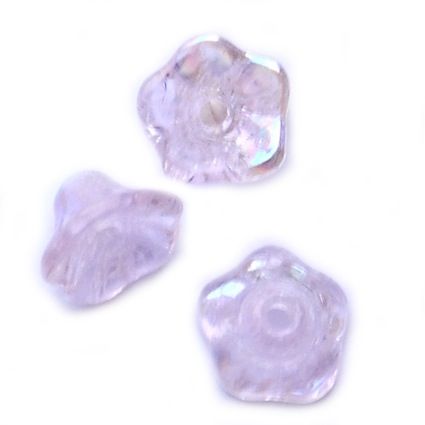 GL4059 7x5mm Pink AB Lily Flower