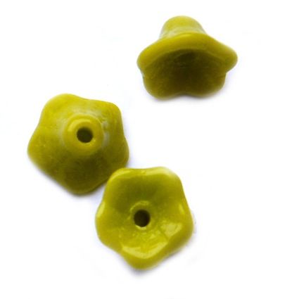 GL4062 7x5mm Mid Olive Lily Flower