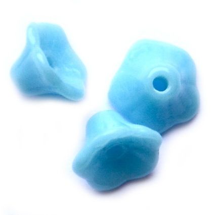 GL4063 7x5mm Turquoise Lily Flower