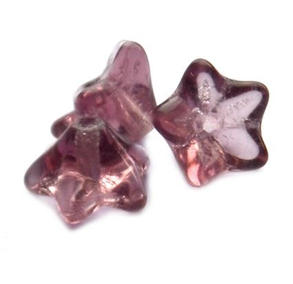 GL4074 8mm Purple Trumpet Flower