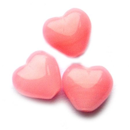 GL4078 6mm Candy Pink Heart