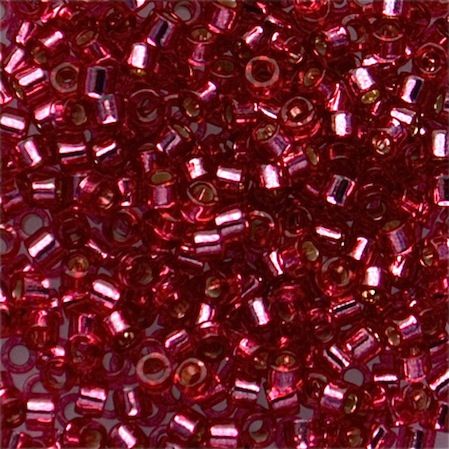 DB1341 Dyed SL Med Rose Delica