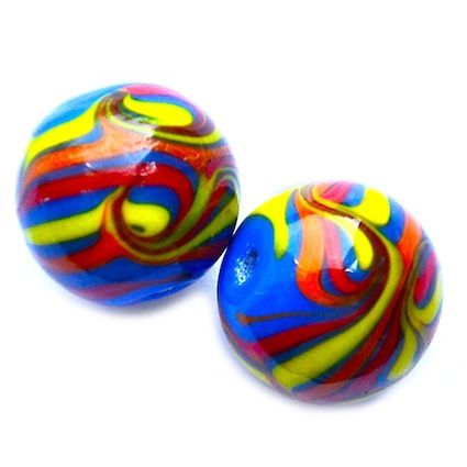 GL5102 14mm Multi Stripe on Sapphire Round