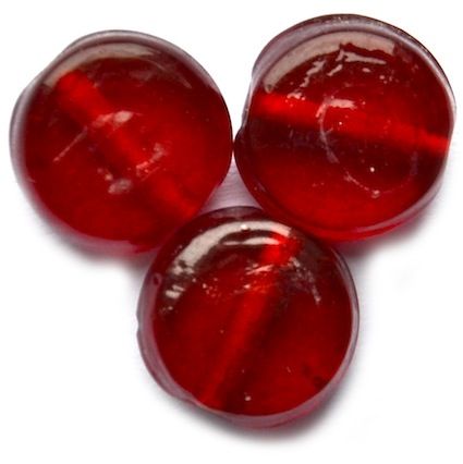 GL5261 10mm Red Flat Disc