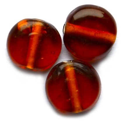 GL5263 10mm Dk Brown Flat Disc