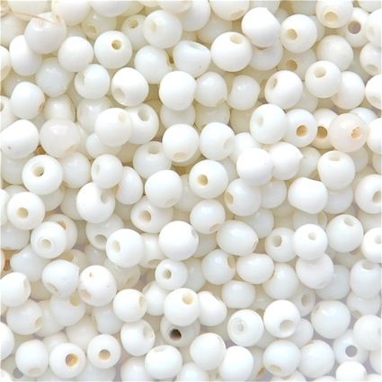GL5443 3mm Round White Bead