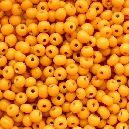 GL5446 3mm Round Ochre Bead