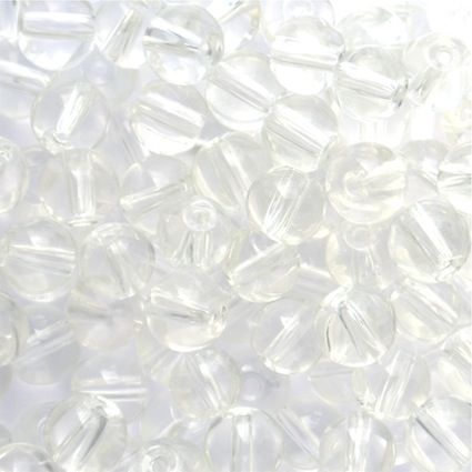 GL5504 8mm Round Clear Bead