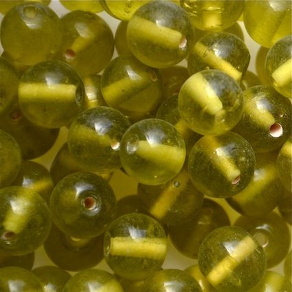 GL5513 10mm Round Lime Bead