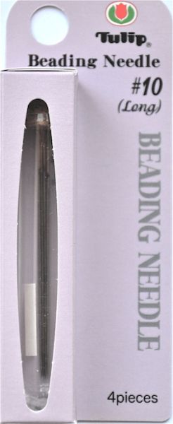 TUL007 Pack of Size 10 Long Tulip Beading Needles