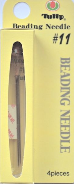 TUL009 Pack of Size 11 Long Tulip Beading Needles