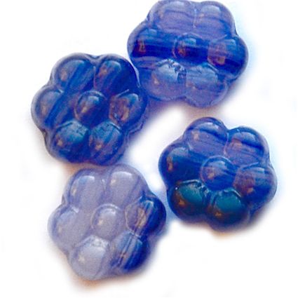 GL5550 8mm Purple Marl Flower
