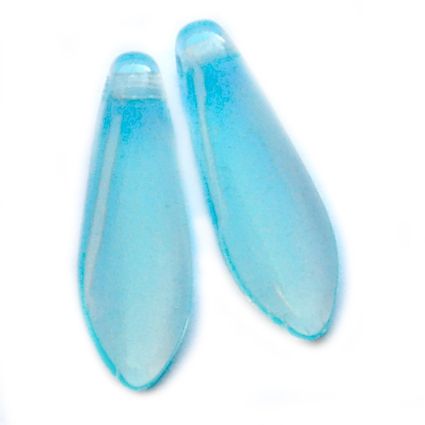 GL5555 15x5mm Aqua Marl Dagger