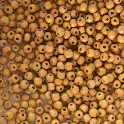 WD307 2mm Natural Wooden Beads