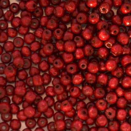 WD320 3mm Redwood Wooden Beads