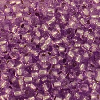 RC304 SL Lavender Size 8 Seed Beads