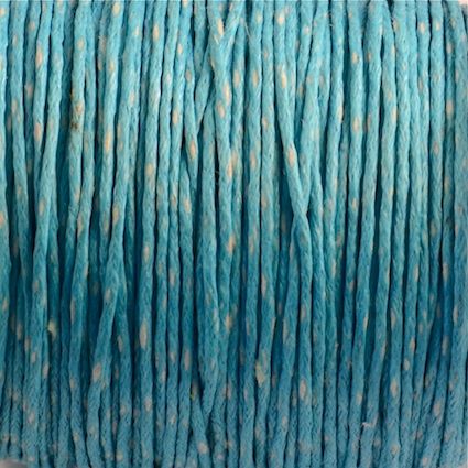 CT1016M 1mm Turquoise Cotton Thong by the metre