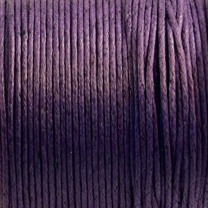 CT1017M 1mm Tanzanite Cotton Thong by the metre