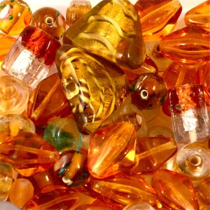 MX207 Bright Topaz Glass Mix