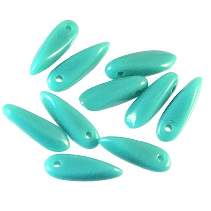 GL5583 11x3mm Op Teal Dagger