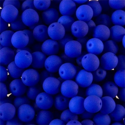 RG695 Royal Blue Velvet 6mm Rounds