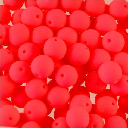 RG896 Hot Pink Velvet 8mm Rounds