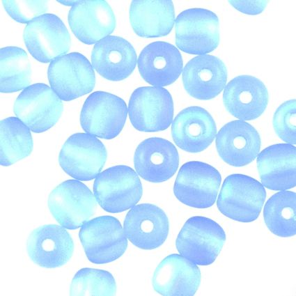 RG477 4mm AB Frosted Pale Blue Rounds
