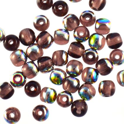 RG488 4mm AB Amethyst Rounds