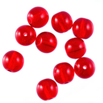 RG604 6mm Clear Ruby Rounds