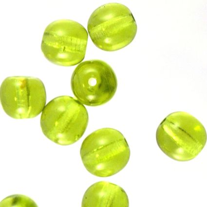 RG613 6mm Clear Lime Green Rounds