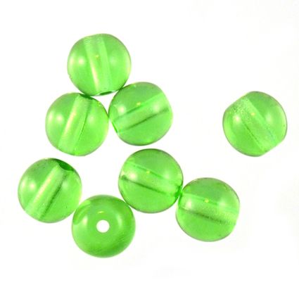 RG614 6mm Clear Fern Green Rounds