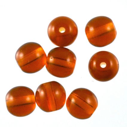 RG619 6mm Clear Brown Rounds