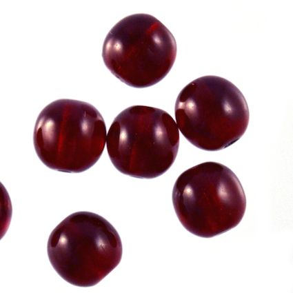 RG620 6mm Clear Garnet Rounds