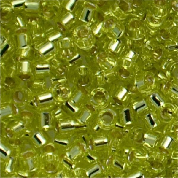 DB0147 Silver Lined Chartreuse Delica