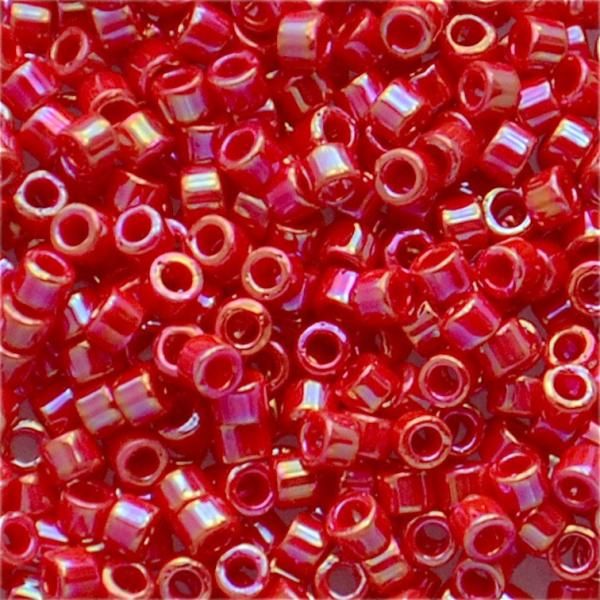 DB0162 Opaque Red AB Delica