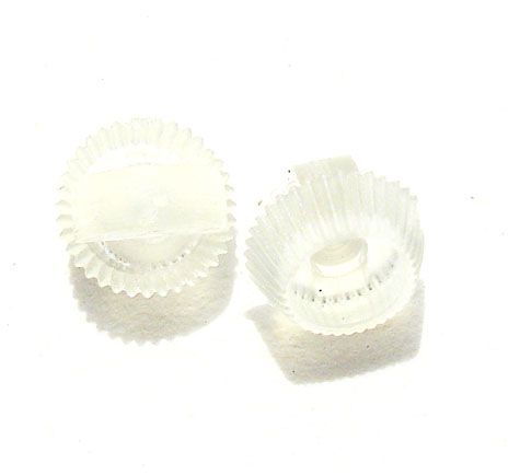 FN010 Pair of Plastic Butterfly Backs