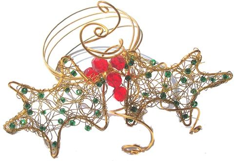 Holly Napkin Rings Kit