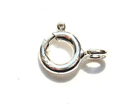 SS102 7mm Sterling Silver Bolt Ring