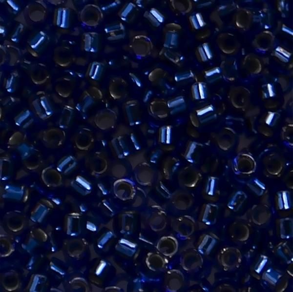 DB0183 Silver Lined Sapphire Delica