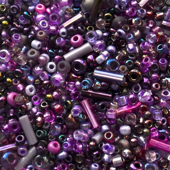 MX005 Purple/Lilac Seed and Bugle Mix