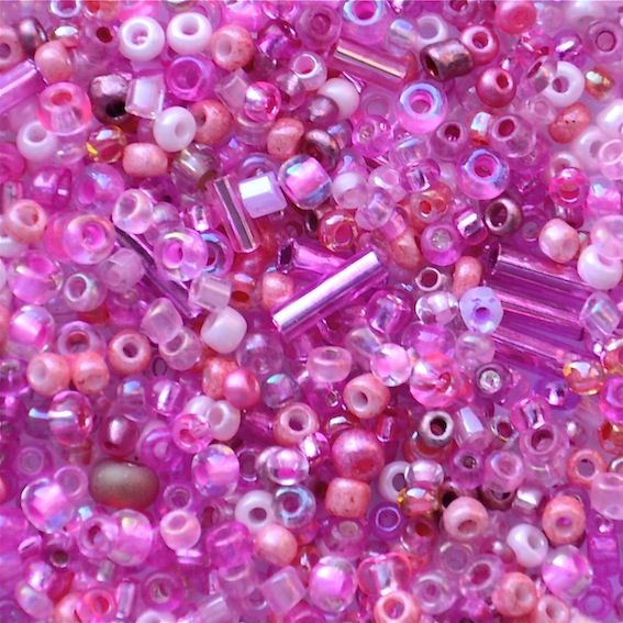 MX006 Pink Seed and Bugle Mix