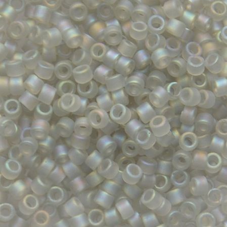 DB1286 Matt Transparent Grey Mist AB Delica