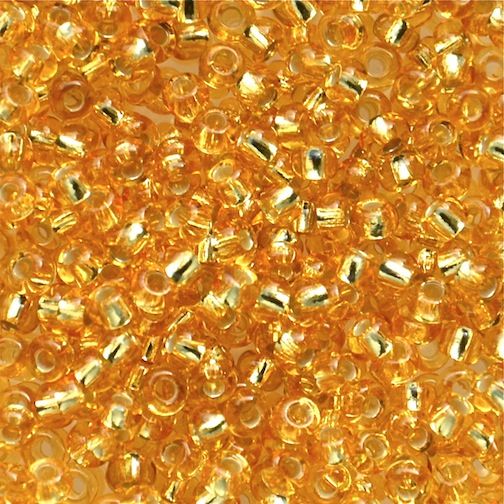 RC256 SL Gold Size 8 Seed Beads