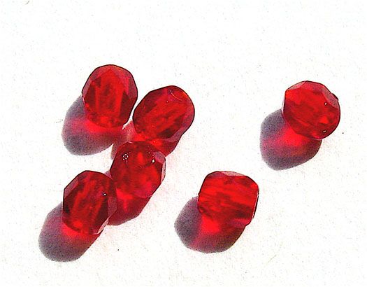 FG309 3mm Red Facet