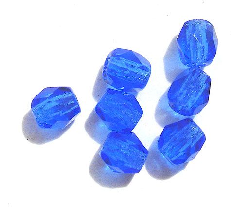 FG411 4mm Sapphire Facet Bead
